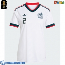 Fotballdrakt Dame Mexico Jorge Sanchez #2 Bortedrakt VM 2026 Kortermet